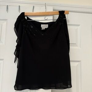 Flutter Sleeve Vintage Tank Adrianna Papell